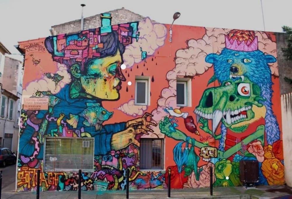 Apartamento Le Nid Douillet Nimes Exterior foto